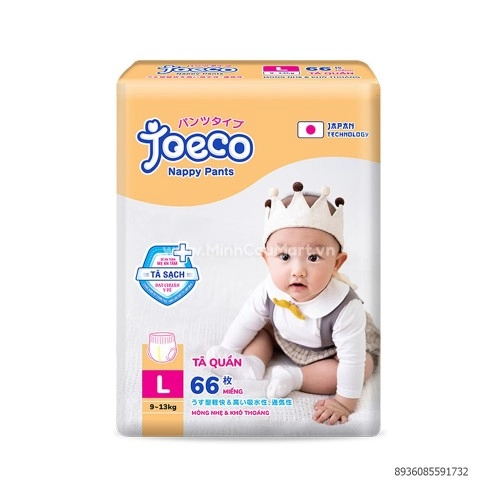 Tã quần Joeco L66 Tã quần Joeco L66
