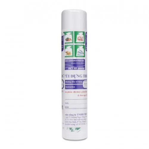 Túi Đựng Thực Phẩm Tự Hủy Sinh Học Việt An 30 x 40cm x 100 cái
