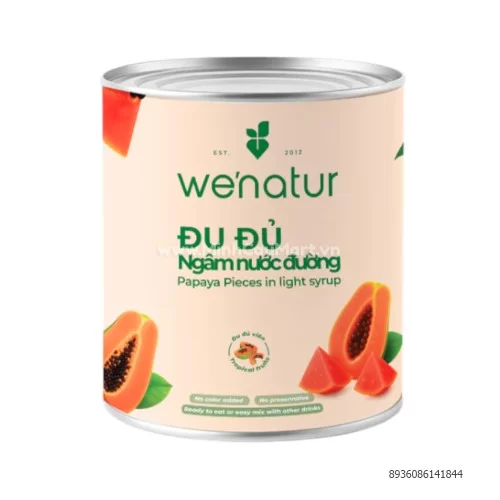 Trái cây ngâm nước đường lon 565g                                                                                                                                                                                                                         