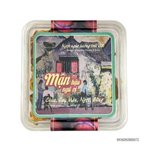 Mận hậu ngũ vị trường hảo 200gr Mận hậu ngũ vị trường hảo 200gr