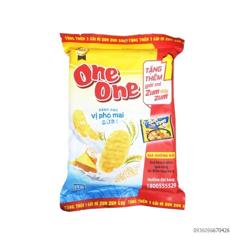 Bánh gạo vị phô mai sữa 118Gr Bánh gạo vị phô mai sữa 118Gr