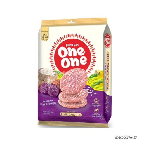 Bánh Gạo OneOne Khoai Lang Tím 166Gr Bánh Gạo OneOne Khoai Lang Tím 166Gr