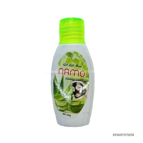 Gel Hút Mụn Namo Nha Đam & Than Hoạt Tính 60G