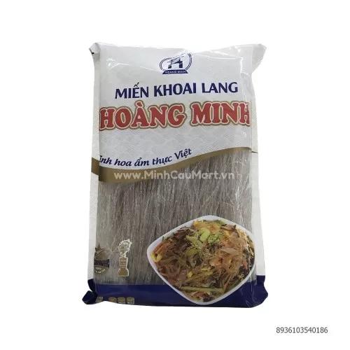 Miến khoai lang Hoàng Minh 300g  Miến khoai lang Hoàng Minh 300g