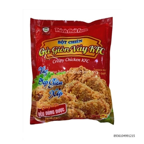 Bột chiên gà vẩy giòn KFC Thành Phát 500g  Bột chiên gà vẩy giòn KFC Thành Phát 500g