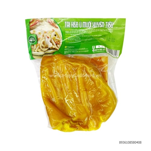 Tai Heo Ủ Muối Xuyên Tiêu Hoàng Minh 200G Tai Heo Ủ Muối Xuyên Tiêu Hoàng Minh 200G