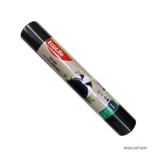 Túi rác 500g Ecolife đen 55*65cm