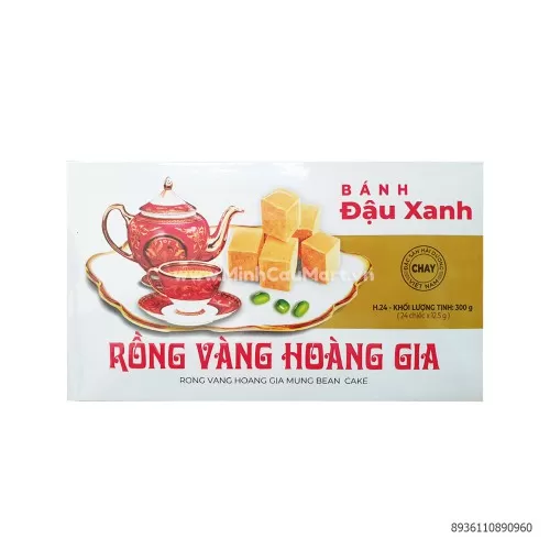 Bánh Đậu Xanh Hoàng Gia Các Vị H24 300g Bánh Đậu Xanh Hoàng Gia Các Vị H24 300g