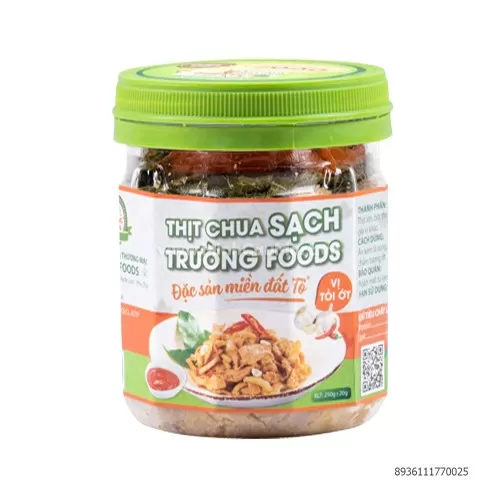Thịt chua tỏi ớt Trường Food 230Gr 