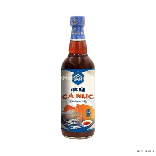 Nước Mắm Cốt Cá Nục Lê Gia 525ml