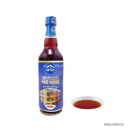 Nước mắm cá cơm Lê Gia hảo hạng 525ml