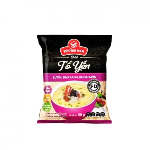 Cháo yến lươn, đậu xanh, khoai môn 50g 