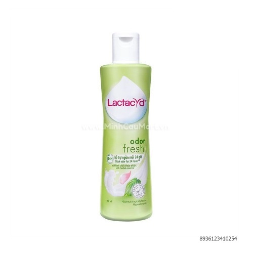 Dung dịch vệ sinh phụ nữ Lactacyd Odor Fresh ngăn mùi 250ml