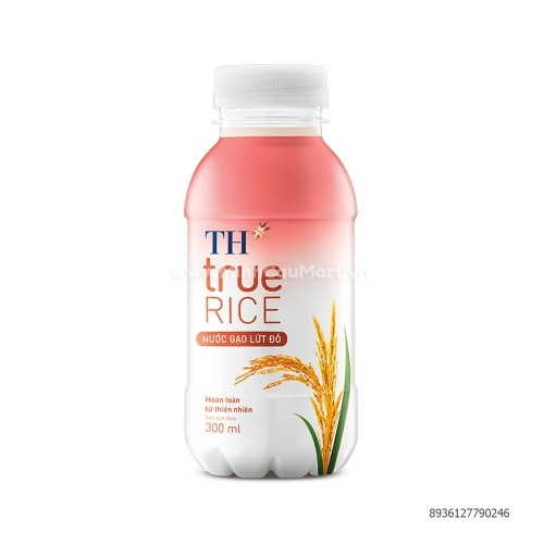Nước Gạo Lứt Đỏ TH True Rice 300ml  Nước Gạo Lứt Đỏ TH True Rice 300ml