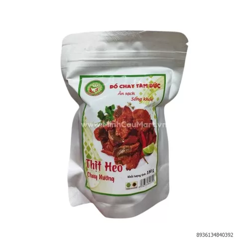 Thịt heo chay nướng Tâm Đức 180Gr 