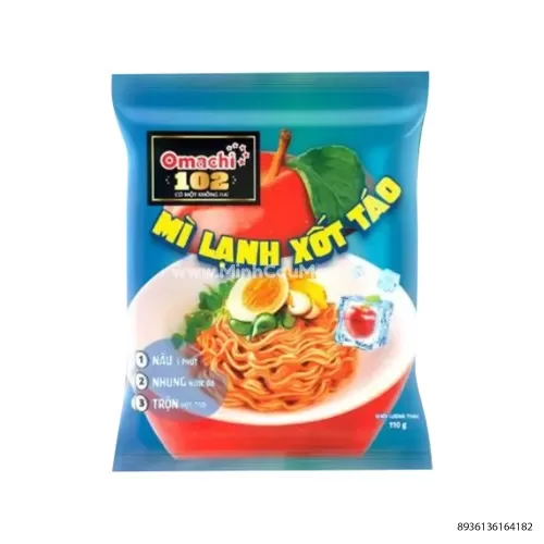 Mì Lạnh Sốt Táo Omachi 110g 