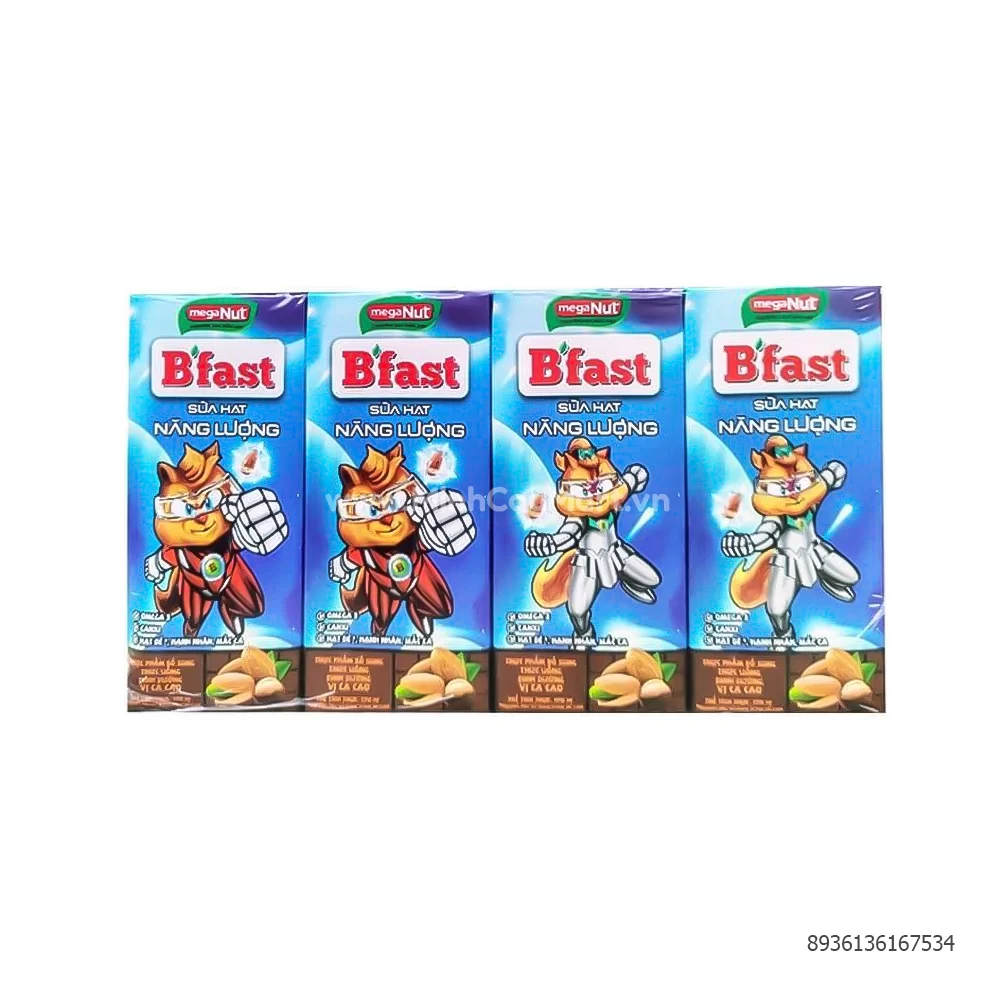 Sữa Bfast Năng Lượng Cacao 170ml