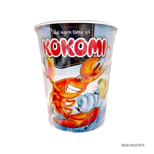 Mì Kokomi Đại hộp Tôm chua cay 65g