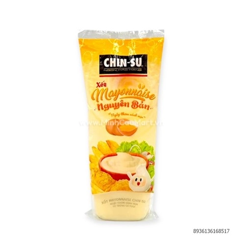 Xốt Mayonnaise Chinsu nguyên bản 250g Xốt Mayonnaise Chinsu nguyên bản 250g