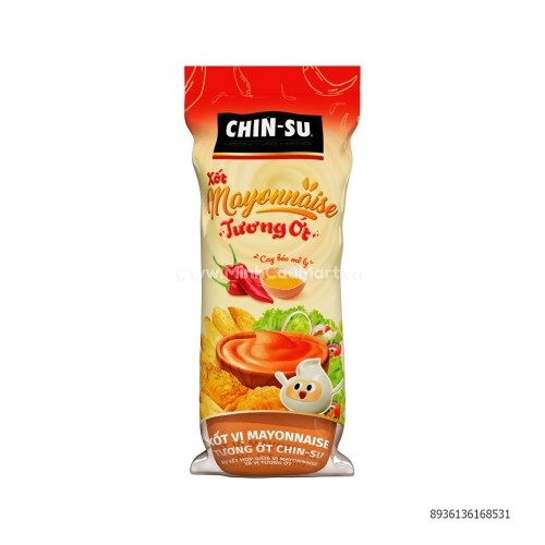 Xốt mayonnaise Chinsu tương ớt 120g