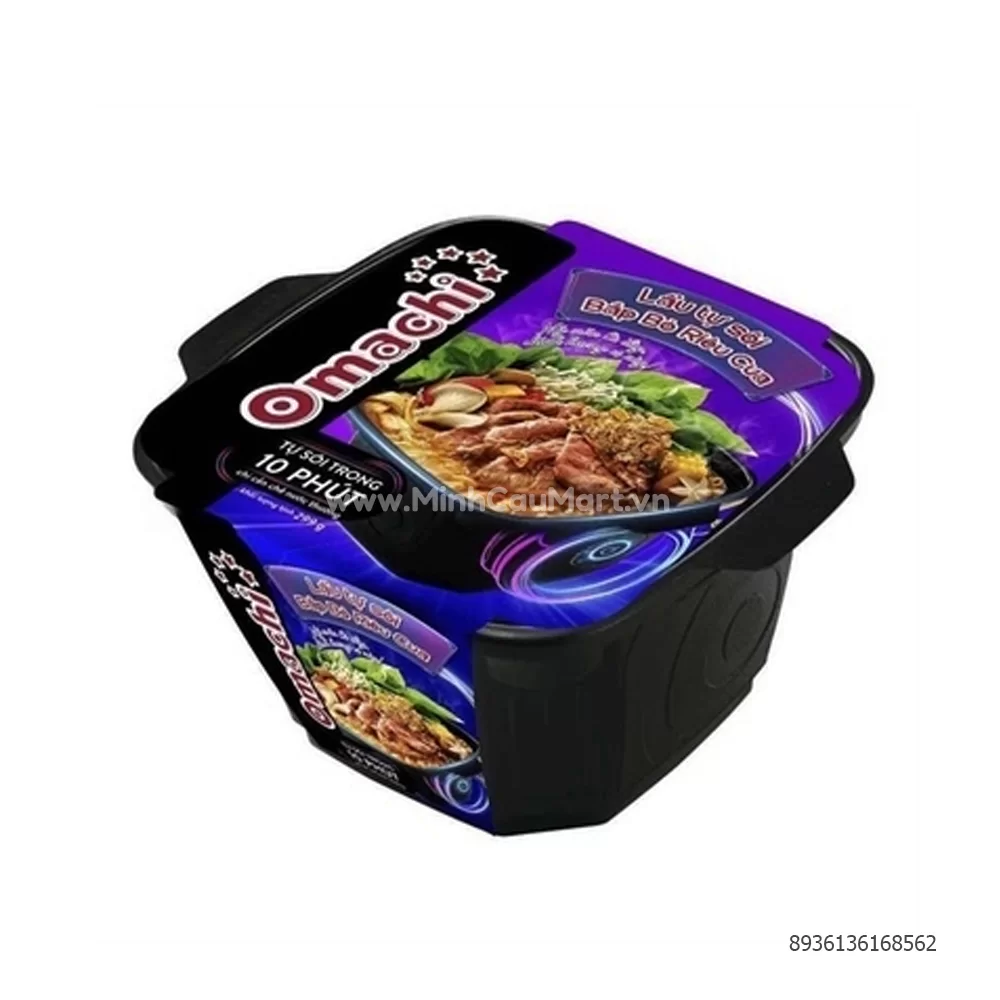 Omachi lẩu bắp bò riêu cua 276g
