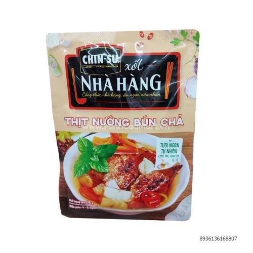 Xốt Chinsu thịt nướng bún chả 75g  Xốt Chinsu thịt nướng bún chả 75g