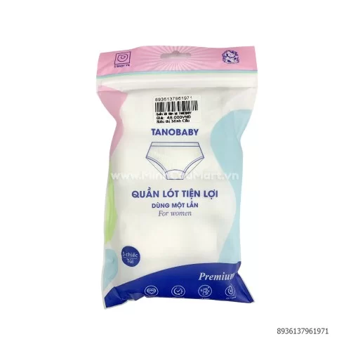 Quần lót tiện lợi TANOBABY Premium                                                                                                                                                                                                                        