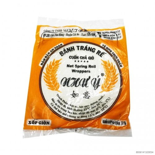 Bánh Tráng Rế Như Ý 75g  Bánh Tráng Rế Như Ý 75g