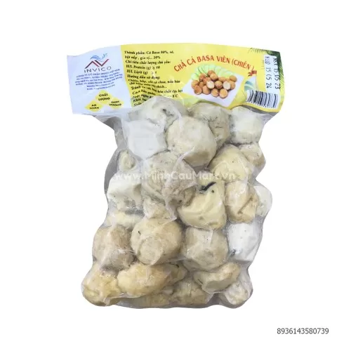 Chả cá viên basa Invico 500Gr 