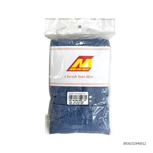 Khăn Mặt Cotton 30X50 - CE00171 Màu Xanh Than