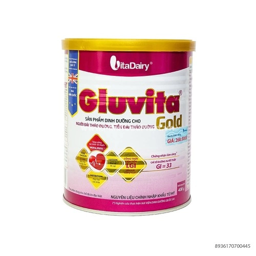 Sữa Bột Gluvita GOLD 400Gr 