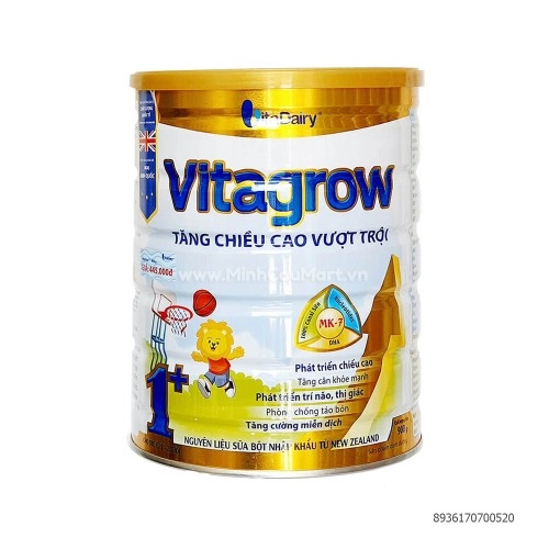 Sữa Vitagrow 1+ 900G Tăng Chiều Cao (từ 1-2 tuổi) Sữa Vitagrow 1+ 900G Tăng Chiều Cao (từ 1-2 tuổi)