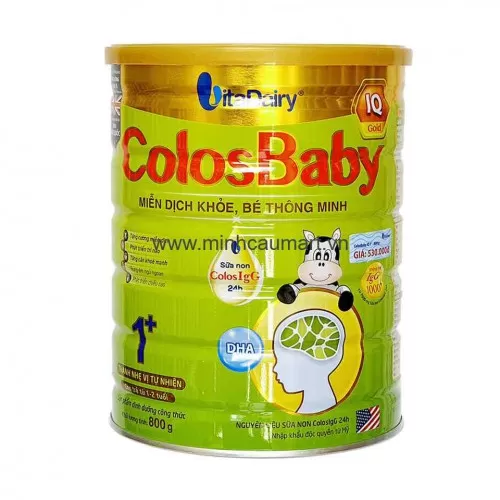 Sữa bột Colos IQ 1+ 800Gr Sữa bột Colos IQ 1+ 800Gr
