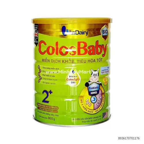 Sữa ColosBaby BIO 2+ 800g Dành Cho Trẻ Trên 2 Tuổi