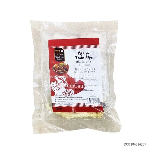 Gia vị thảo mộc lẩu thuốc bắc 50g Gia vị thảo mộc lẩu thuốc bắc 50g