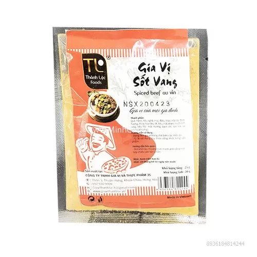 Gia vị sốt vang TL 20g 