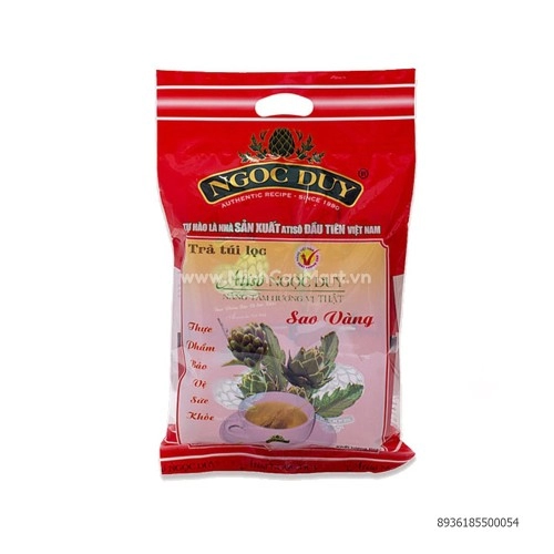 Trà Atiso sang vàng Ngọc Duy 50 túi gói đỏ