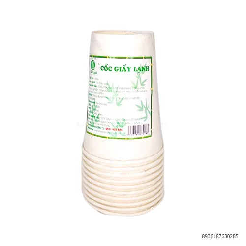 Cốc Giấy Lạnh 1 lớp 10 cái 