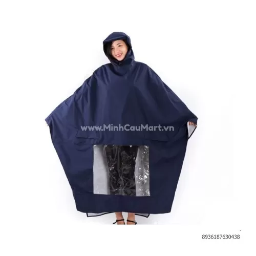 áo mưa cánh dơi người lớn vải dù 2 đầu 630438 