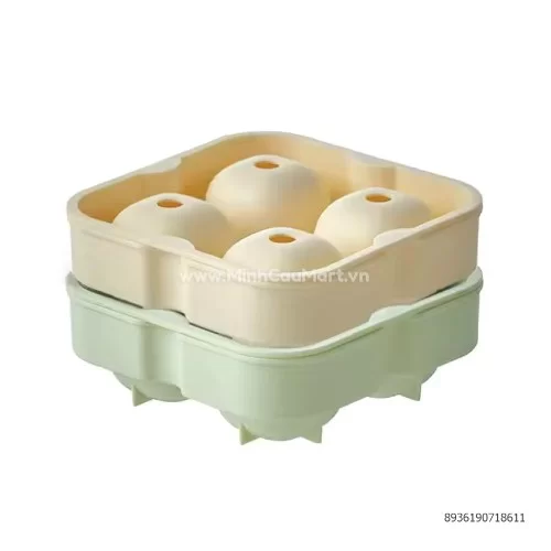 Khuôn kem tròn Snowman-893 Biohome   Khuôn kem tròn Snowman-893 Biohome
