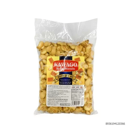 Bánh Cá Quy Bơ KaWago 250g                                                                                                                                                                                                                                 Bánh Cá Quy Bơ KaWago 250g