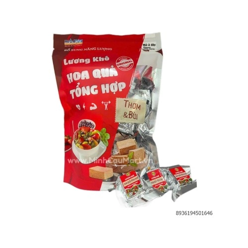 Lương khô hoa quả tổng hợp 250g