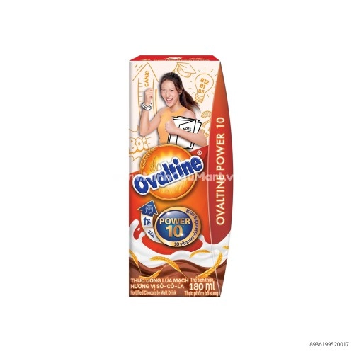 Sữa Tươi Ovaltine Hương Vị Socola 180ml  Sữa Tươi Ovaltine Hương Vị Socola 180ml
