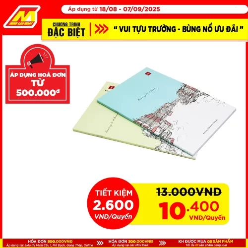 Vở kẻ ngang Deli 120 trang CNB120  Vở kẻ ngang Deli 120 trang CNB120