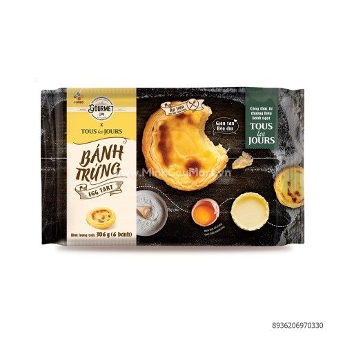 Bánh tart trứng CJ Foods 306g
