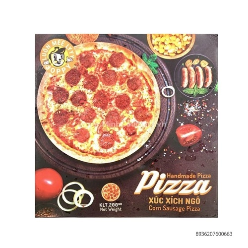 Pizza Joppy Vị Xúc Xích Ngô BBQ 200G