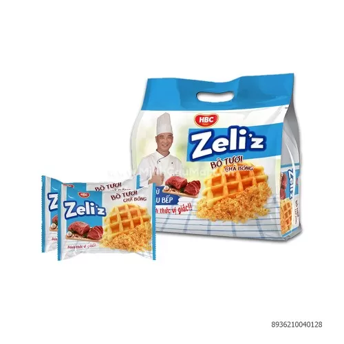 Bánh Zeliz chà bông 156Gr 