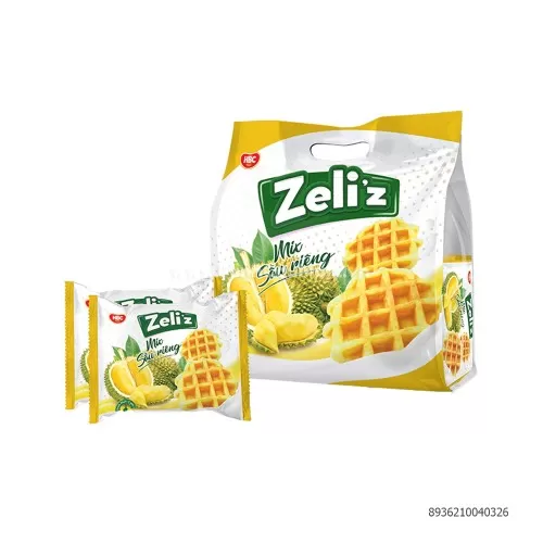Bánh Zeliz chà bông 156Gr mix sầu riêng