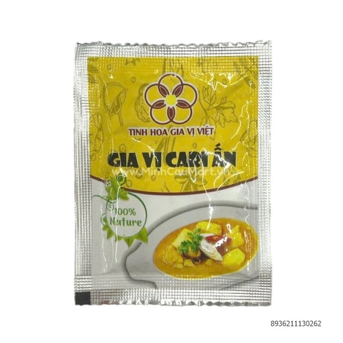 Gia vị Cari Đông Nam Việt 3g Gia vị Cari Đông Nam Việt 3g