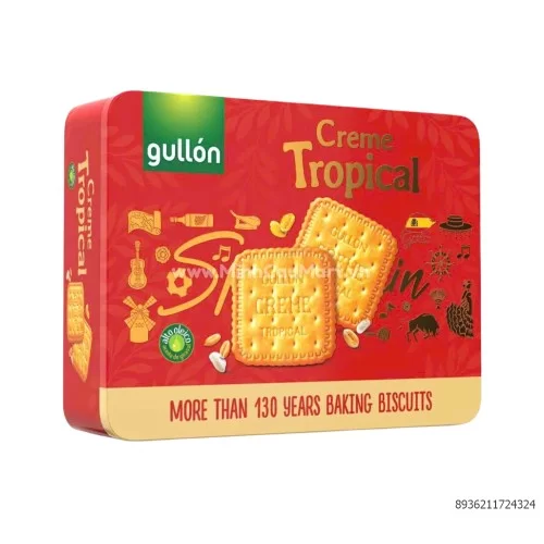Hộp bánh quy Gullon Tropical hộp 400g                                                                                                                                                                                                                     